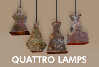 Quattro lamps By Sahil & Sarthak